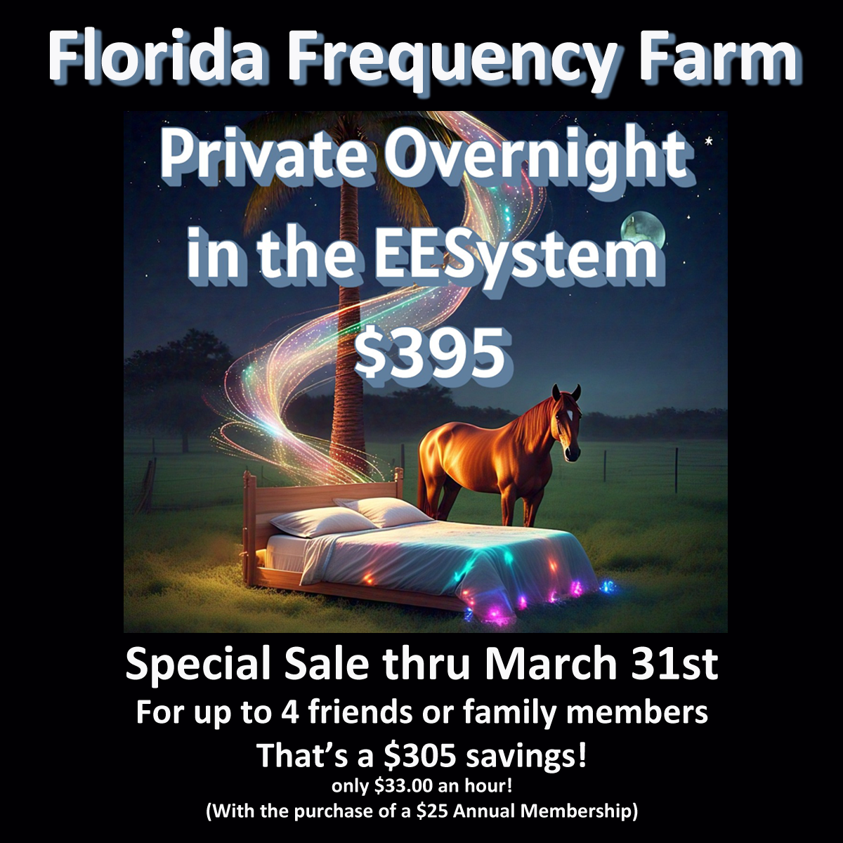 Private Overnights March Special